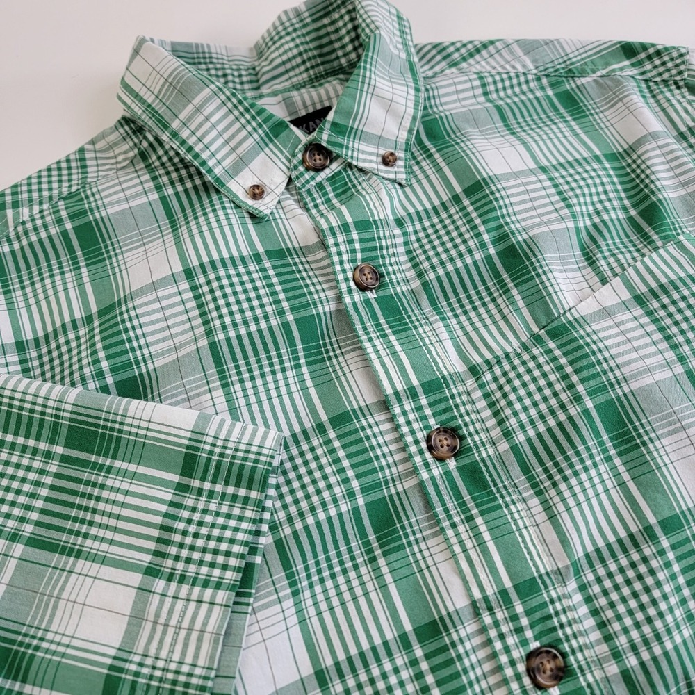 Alaskan Hardgear‎ by Duluth Trading Mens Large Plaid Short Sleeve Pocket Shirt